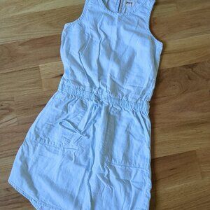 XS Organic Cotton Pact Chambray Sun Dress